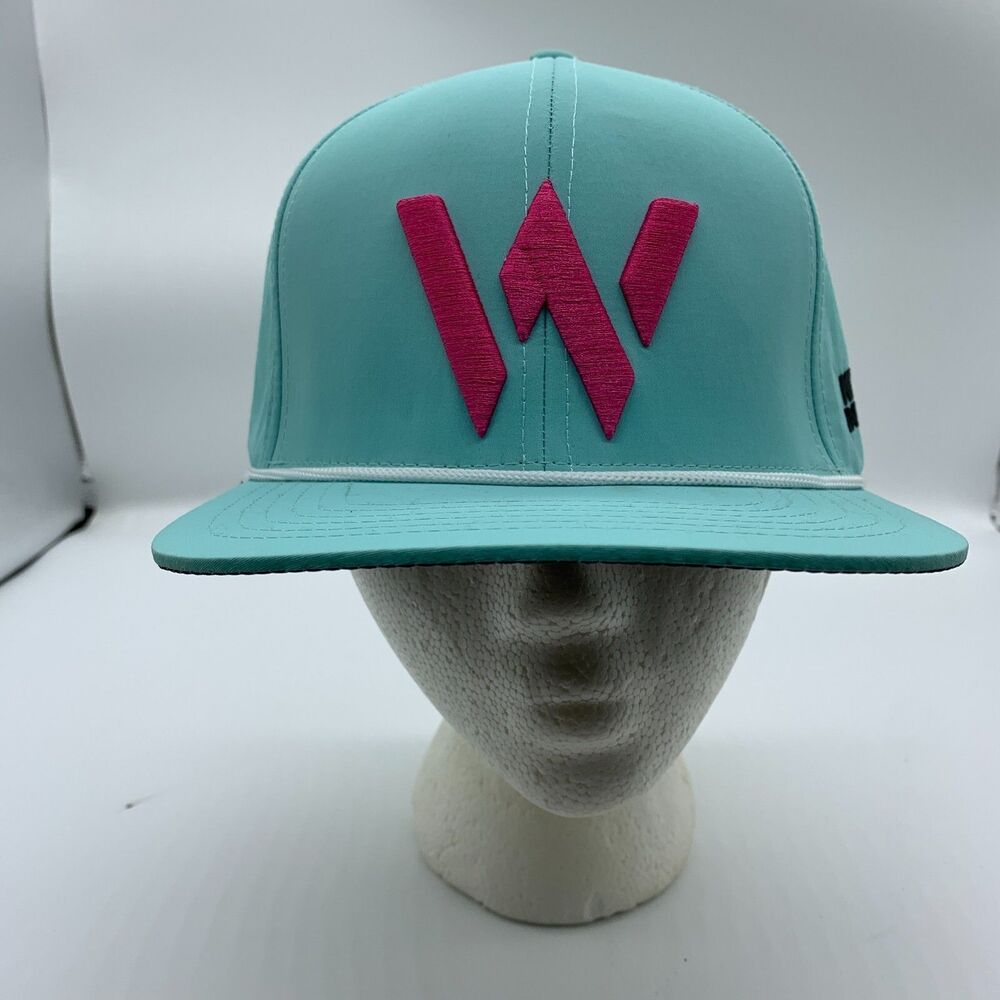 Wade Bowen Hat cap Snapback Trucker USA Teal Mens